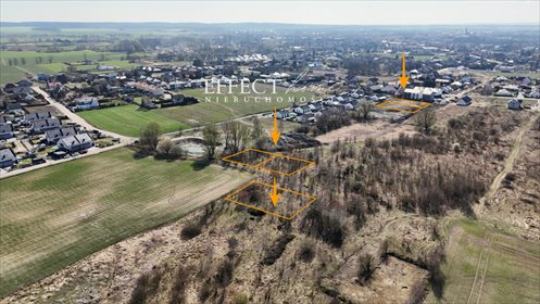 Działki budowlane w Brzeziu k. Sulechowa (1009-1678 m²) działka Brzezie k. Sulechowa