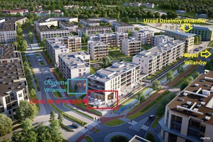 lokal użytkowy na wynajem 210m2 lokal użytkowy Warszawa, Wilanów