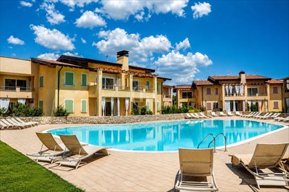 Eleganckie 2-poziomowe mieszkanie z basenem - Lonato del Garda mieszkanie Lonato del Garda