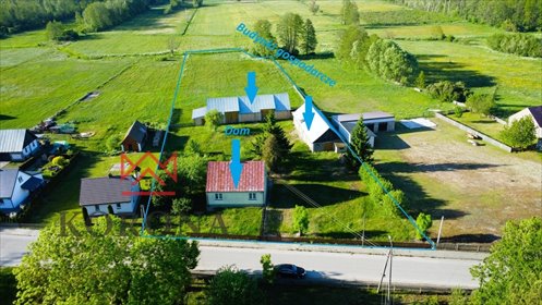 Siedlisko Kramkówka Duża: 80 m² dom, 8500 m² działki, potencjał dom Kramkówka Duża