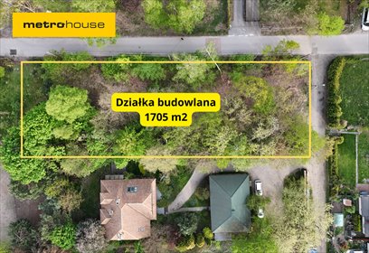 działka na sprzedaż 1705m2 działka Piaseczno, Konarskiego
