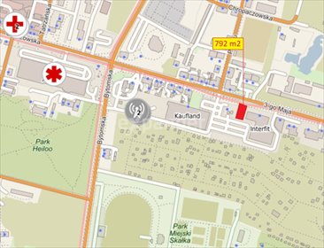 działka na sprzedaż 792m2 działka Chorzów, 3 Maja