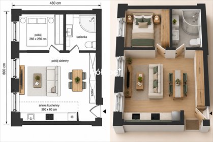 Stylowe 38,12 m² w kamienicy na Grzegórzkach - zapraszam mieszkanie Kraków, Grzegórzki, Grzegórzki