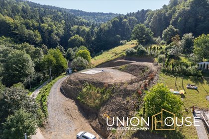 Widokowa działka 22,3 ara z możliwością zabudowy - polecam! działka Sucha Beskidzka, Osiedle Garce