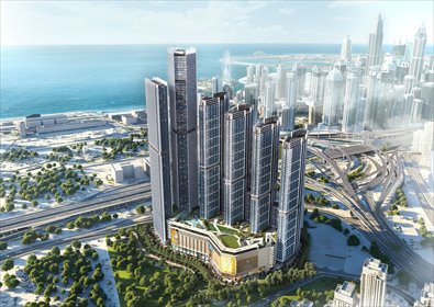 Luksusowy 88 m² apartament z panoramicznym widokiem w JLT mieszkanie Jumeirah Lake Towers, Jumeirah Lake Towers, Jumeirah Lake Towers, Dubaj