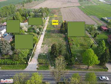 Na sprzedaż działka 1495 m² z warunkami zabudowy w Piotrkowie działka Piotrków Trybunalski