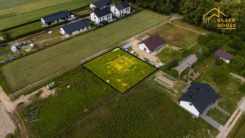 Działka z rozpoczętą budową domu SMART, uzbrojona, 1000 m2 działka Nasutów