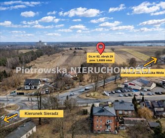 działka na sprzedaż 16989m2 działka Sieradz