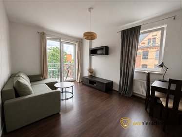 Zapraszam do wynajęcia nowoczesnej kawalerki 29 m² z balkonem w Platinum Wrocław mieszkanie Wrocław, Stare Miasto, Inowrocławska