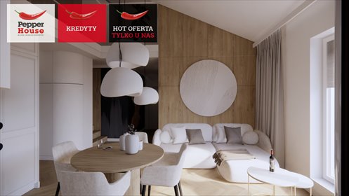 Dwupoziomowe 85 m² apartament z tarasem w Pucku zapraszam mieszkanie Puck, Abrahama