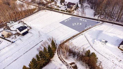 działka na sprzedaż 1770m2 działka Stobierna