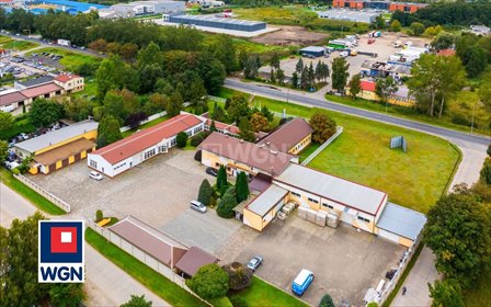 Kompleks produkcyjno-biurowy 1885 m² w Słupsku (przy Ringu) lokal użytkowy Słupsk, Karola Borchardta