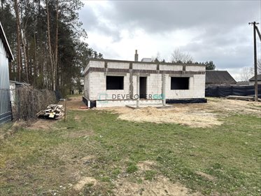 Dom w budowie na dużej działce w Sosna-Kicki, 135 m² dom Sosna-Kicki