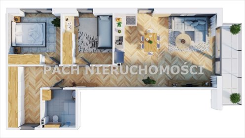 mieszkanie na sprzedaż 64m2 mieszkanie Bielsko-Biała, Straconka