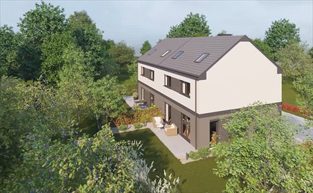 Dom w Iwinach z ogrodem, 127m2, ekologiczne ogrzewanie dom Iwiny, Iwiny