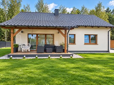 Do sprzedania nowoczesny dom 78 m² przy lesie w Płotach dom Płoty