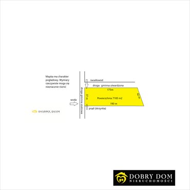 działka na sprzedaż 7100m2 działka Złotoria