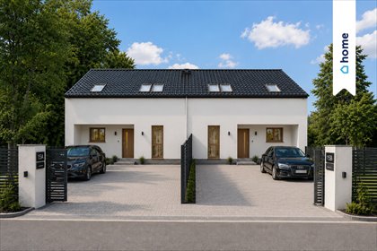 Nowoczesny dom 125m2 z 2 lokalami, ogrzewanie podłogowe dom Szczecin, Płonia, Anielska