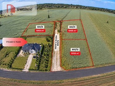 Zapraszam do zakupu działek 1069 m² w Gardei przy ul. Pogodnej działka Gardeja