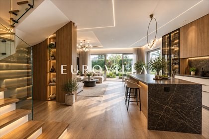 Nowoczesny bliźniak 165 m² z ogrodem i garażem - polecam! dom Warszawa, Wilanów