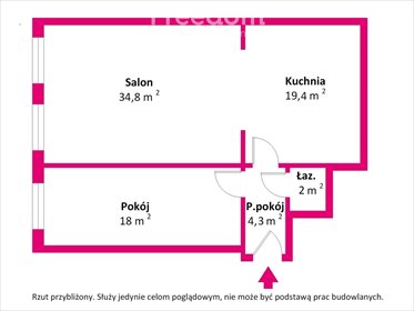 mieszkanie na sprzedaż 79m2 mieszkanie Olsztyn, Śródmieście, Partyzantów