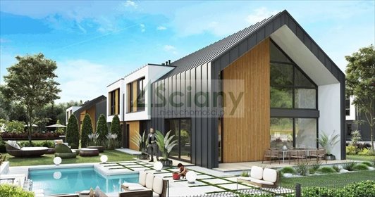 Nowoczesny bliźniak 176 m2 z dużym ogrodem - wysoki standard dom Musuły