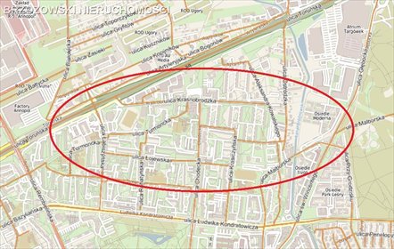 działka na sprzedaż 1179m2 działka Warszawa, Targówek, Bródno