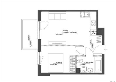 mieszkanie na sprzedaż 39m2 mieszkanie Warszawa, Mokotów, Dolny Mokotów, Antoniewska