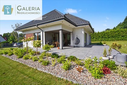 Nowoczesny dom 155 m² z lasem, 1500 m działki - zapraszam dom Elbląg, Bukowa