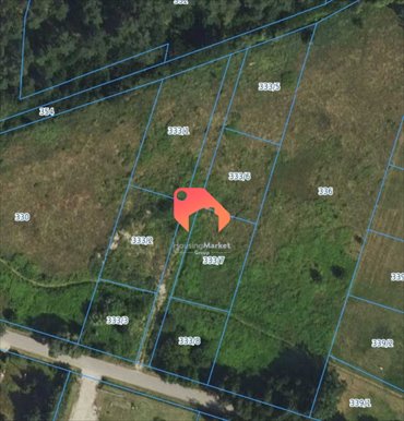 Działki budowlane (800 m²) w Rysiach (blisko natury) działka Rysie