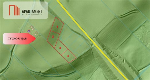 działka na sprzedaż 1380m2 działka Liniewskie Góry