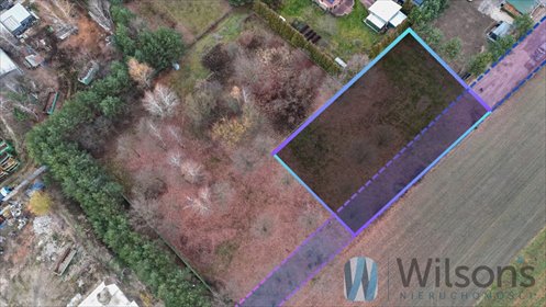 działka na sprzedaż 1700m2 działka Kolonia Warszawska, Przezorna