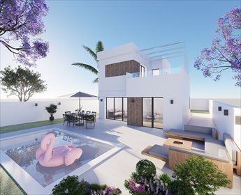 Nowoczesna willa 3 sypialnie, blisko pola golfowego dom Ciudad Quesada, Ciudad Quesada, Rojales, Alicante