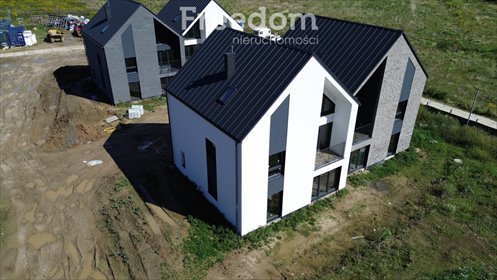 Nowoczesny dom bliźniaczy 146 m², ogród, blisko miasta polecam dom Elbląg, Druskiennicka