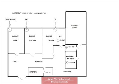 lokal użytkowy na wynajem 80m2 lokal użytkowy Wrocław, Muchobór Wielki, Muchobór Wielki