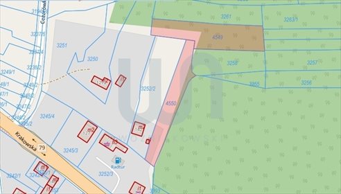 Działka budowlana na sprzedaż Jaworzno, Cezarówka Dolna 3 411m2 Foto 1