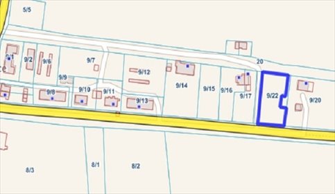 działka na sprzedaż 1615m2 działka Trankwice