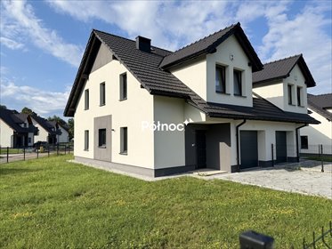 Polecam dom bliźniak 131 m² z garażem i działką 4,43 ara dom Przeginia Duchowna