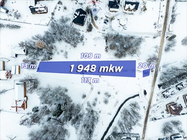 działka na sprzedaż 1948m2 działka Białka Tatrzańska, Grapa