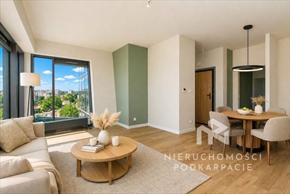Nowoczesne 33 m² w centrum Rzeszowa z widokiem mieszkanie Rzeszów, Fryderyka Szopena