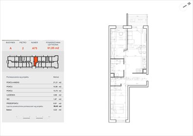 mieszkanie na sprzedaż 60m2 mieszkanie Bydgoszcz, Bielawy, Jana Karola Chodkiewicza