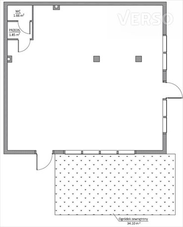 Lokal użytkowy na sprzedaż Wrocław, Brochów, Brochów 102m2 Foto 5