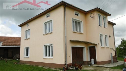Przestronny dom 119 m² z garażem i ogrodem - media miejskie dom Chorkówka