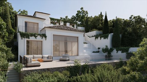 Do sprzedania luksusowa willa z basenem i widokiem w Elvirii dom Elviria, Elviria