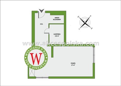 mieszkanie na sprzedaż 23m2 mieszkanie Warszawa, Śródmieście, Powiśle, Okrąg