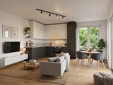 Do sprzedania przestronne mieszkanie 83 m² z balkonem i miejscem parkingowym mieszkanie Żerniki Wrocławskie