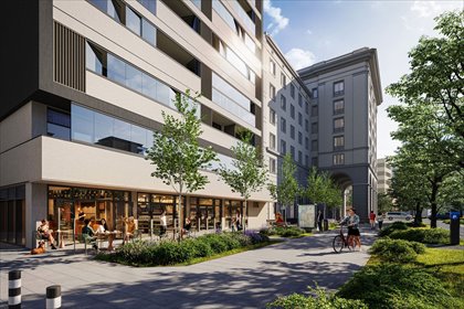 Luksusowy 2-pokojowy apartament z tarasem (centrum Warszawy) mieszkanie Warszawa, Śródmieście, Śródmieście Północne, Aleja Jana Pawła II