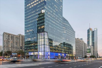 Nowoczesny biurowiec Q22, 968 m2, świetna lokalizacja lokal użytkowy Warszawa, Śródmieście, Aleja Jana Pawła II