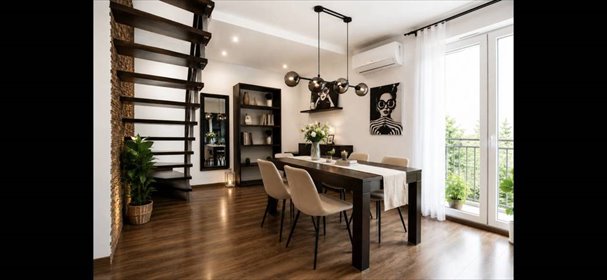 Przestronny dwupoziomowy apartament 125 m² z 4 sypialniami mieszkanie Libertów, Przydworska