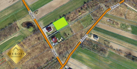 działka na sprzedaż 1110m2 działka Lubojna